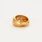 Bague 51 Bague jonc or jaune sertie de diamants 58 Facettes GU62