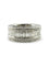 Bague Bague Alliance or blanc et diamants 1,60 ct 58 Facettes 16201