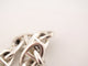 bracelet HERMES chaine d'ancre tgm 12 maillons 16.5 cm argent massif 925