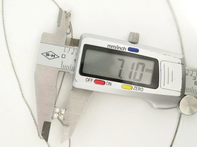 Collier collier TIFFANY & CO victoria fleur diamants 0.32ct platine 58 Facettes 271712