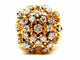 Bague 49 Bague Cocktail Or jaune Diamant 58 Facettes 1986228CN