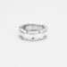 Bague 54 CHANEL - Bague Ultra en or blanc, céramique blanche et diamants 58 Facettes