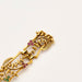 Bracelet BOUCHERON - Bracelet Art Nouveau rubis, émeraudes, or jaune 58 Facettes