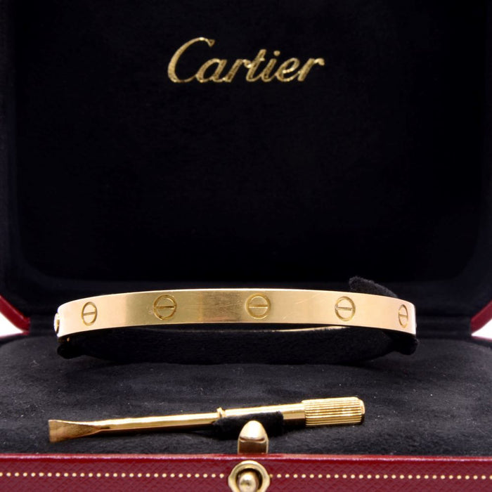 CARTIER - bracelet Love or jaune