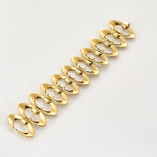 Bracelet Bracelet manchette en or jaune 58 Facettes CAN1458