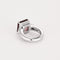 Bague 44 Bague en or blanc, tourmaline rose et diamants 58 Facettes LJ25-332