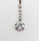 Pendentif or blanc , platine et diamant taille ancienne 1,30 carat (circa 1900)