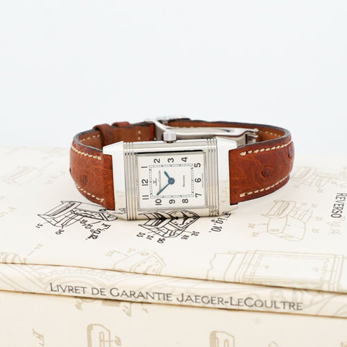 Jaeger-Lecoultre Reverso - Ivory roman dial - SM 58 Facettes