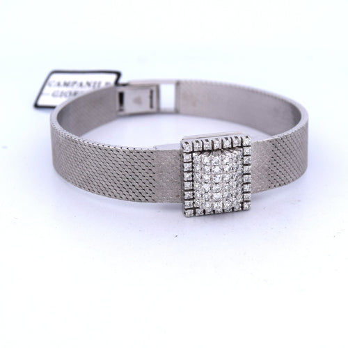 Orologio firmato ''NOBELLUX'' - ORO 18 KT 58 Facettes