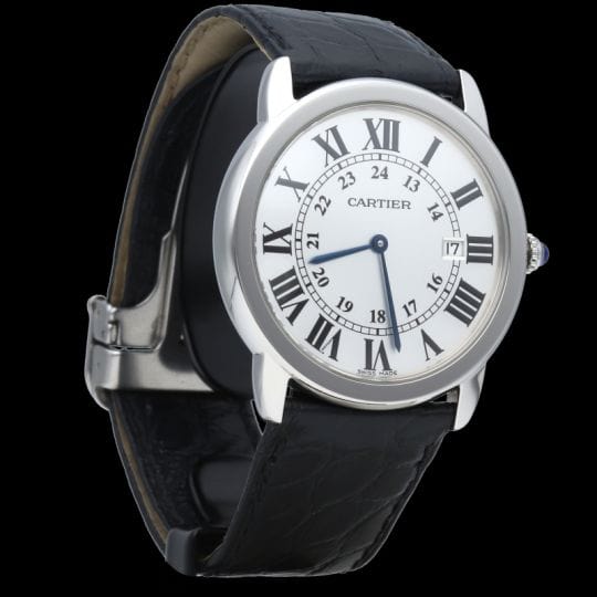 Montre Cartier Montre Ronde Solo De Cartier 36Mm Quartz 58 Facettes MT41508