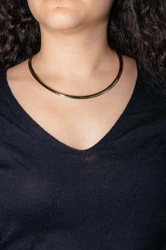 Collier Or jaune Saphir