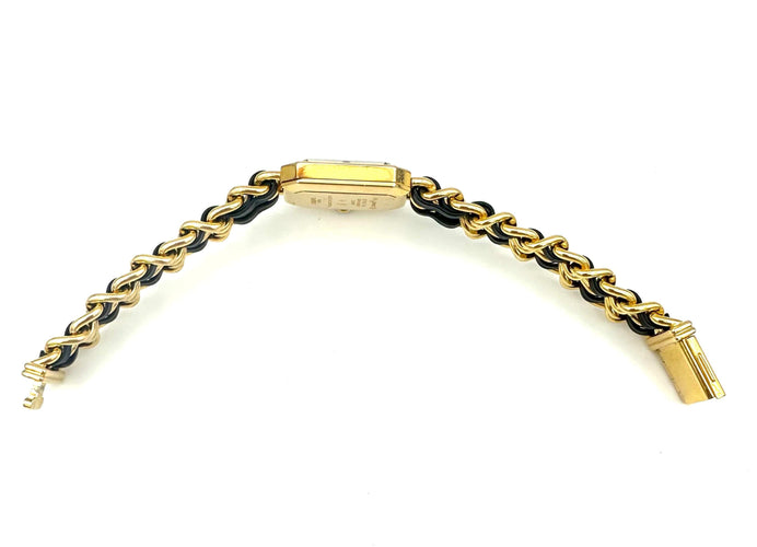 Montre CHANEL - Collection Première, montre plaqué or (full set) 58 Facettes