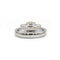 Bague 55 Bague Trilogie - Or blanc et diamants 58 Facettes 1082