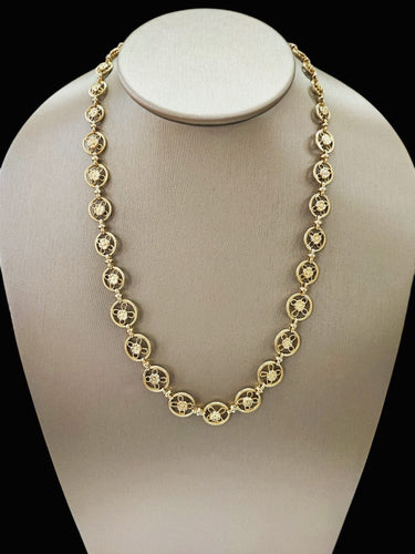 Collier Collier filigrane or jaune 58 Facettes COL.FILIGRA.1480