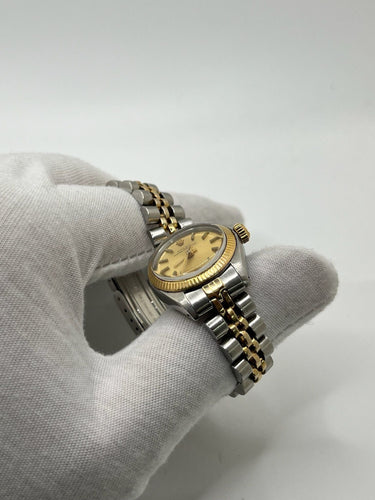 Montre Rolex Oyster Perpetual 26 Lady Jubilee 26 mm 58 Facettes