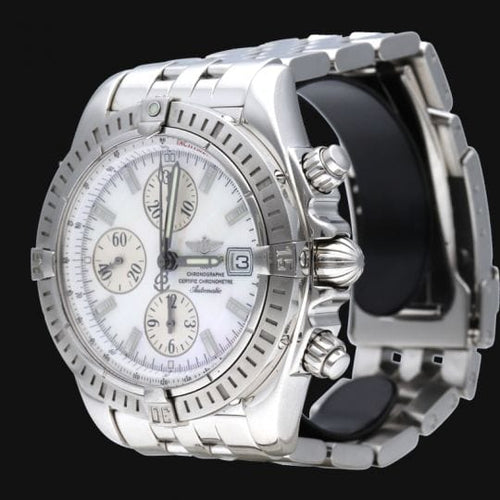 Montre Breitling Montre Chronomat Evolution Chronogaph 58 Facettes MT42035