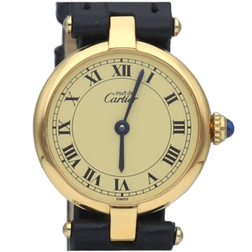 Montre Cartier Montre Must De Cartier Vermeil 58 Facettes MT44104