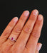 Ring 54 Ring set with a Ruby, Diamond surround 58 Facettes