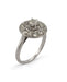 Bague 58 Bague ancienne en platine et diamants 58 Facettes