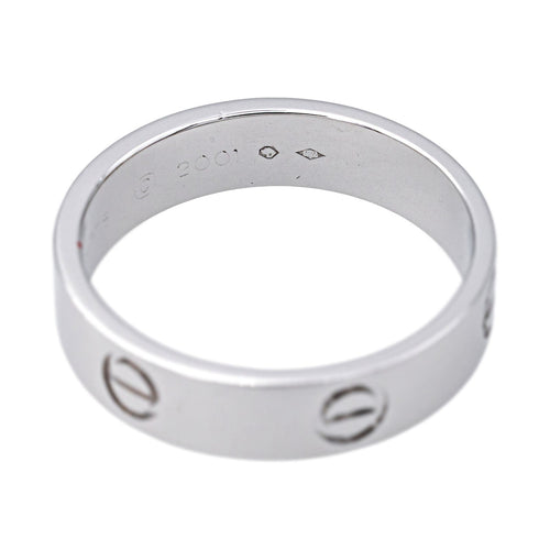 Bague 64 Cartier Bague Love Platine 58 Facettes 4286192CN