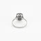 Bague 55 Bague en platine, or gris et diamants 58 Facettes EL004