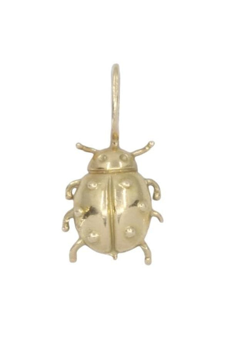 Pendentif Pendentif or jaune coccinelle 58 Facettes 090711