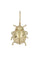Pendentif Pendentif or jaune coccinelle 58 Facettes 090711