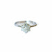 Bague 54 Bague en or avec diamants 58 Facettes Q121B(738)