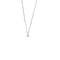 Collier COLLIER OR BLANC DIAMANT 0,10ct 58 Facettes M8927