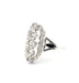 Bague Bague en or blanc et diamants 58 Facettes