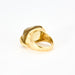 Bague 53 BAGUE CITRINE OR JAUNE 58 Facettes M8888