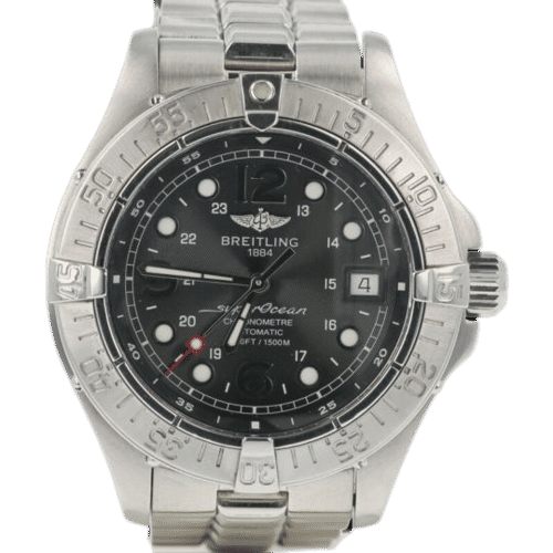 Montre False Montre Superocean 5000Ft Chronometer Auto 58 Facettes MT43445