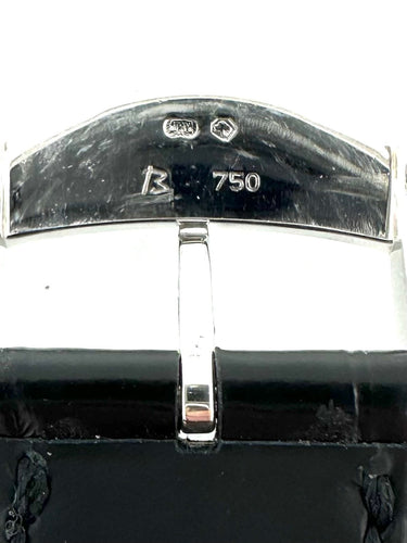 Montre PIAGET. Collection "Emparador", montre en or blanc automatique. 58 Facettes