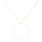 Collier Ginette NY Collier Circle on Chaine Or rose 58 Facettes 2322871CN