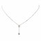 Collier Messika Collier My twin  Or blanc Diamant 58 Facettes 4600456RV
