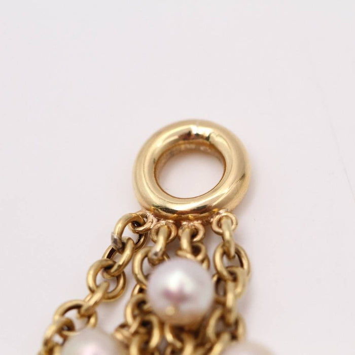 Boucles d'oreilles Pendentif en or 18 carats avec perles 58 Facettes E360777B