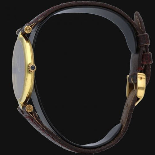 Montre Cartier Montre Must De Cartier Vermeil 58 Facettes MT44365