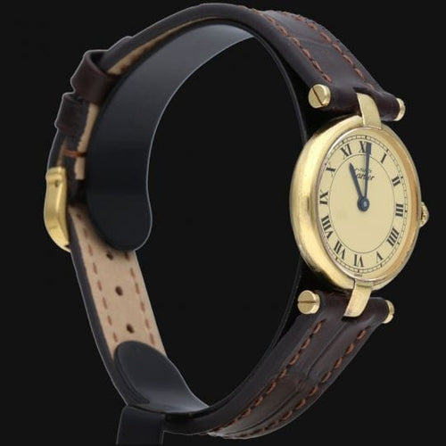 Montre Cartier Montre Must De Cartier Vermeil 58 Facettes MT41233