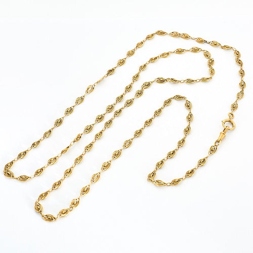 Collier Long Sautoir Ancien 58 Facettes
