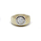 Bague 54 Solitaire or jaune diamant 58 Facettes 210089R