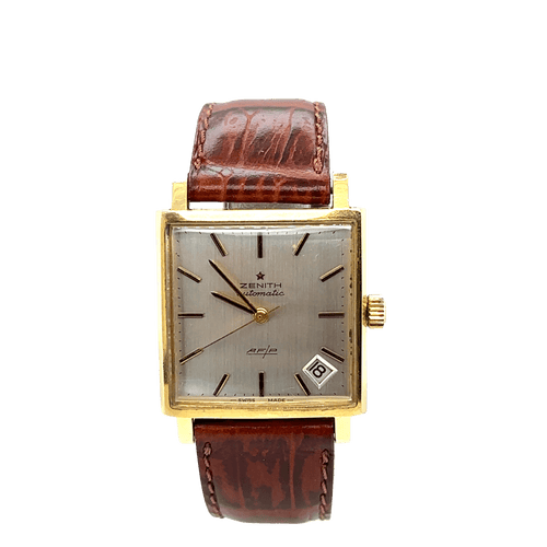 Montre ZENITH - Montre vintage automatique or jaune 58 Facettes 10081/16