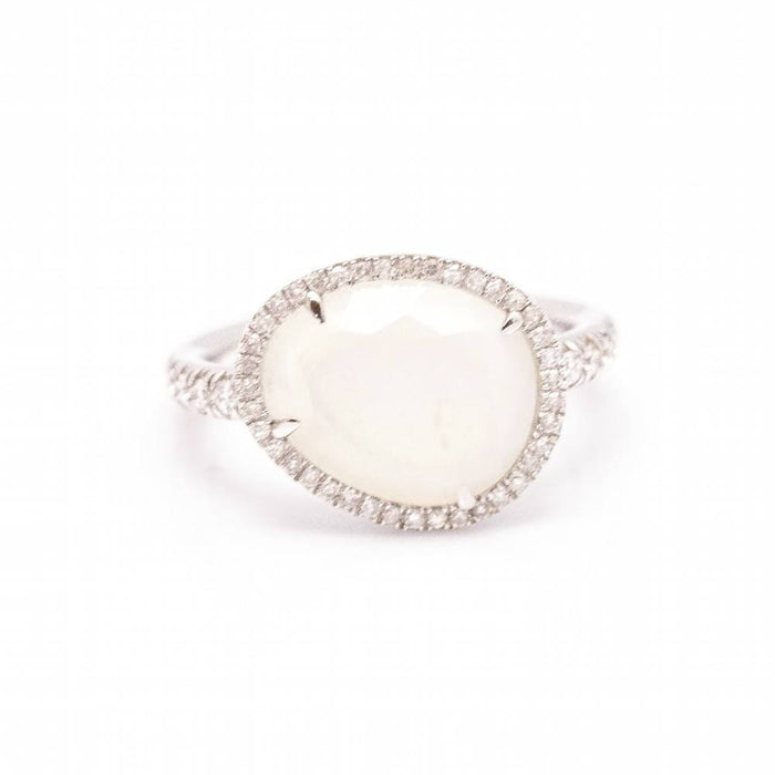 Bague 54 MIMI LUNA - bague en or et diamants 58 Facettes D361615UZ