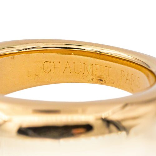 Bague 49 Chaumet Bague  Jonc   Or jaune Saphir 58 Facettes 4437818CN