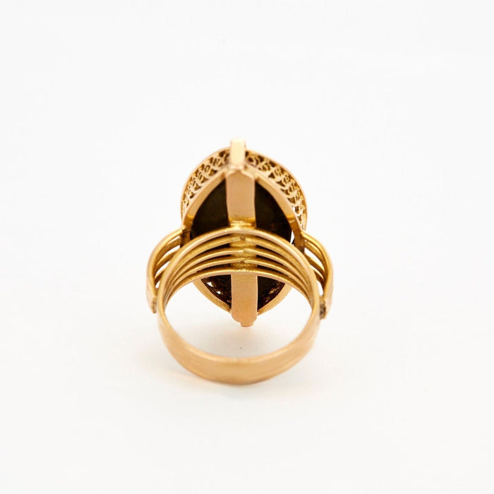 Bague 55 Bague or bois d'abbia 58 Facettes 32600200