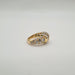 Bague 52 Bague or jaune sertie de diamants ronds et baguettes 58 Facettes