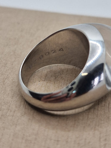 Bague 52 Bague Myst De Cartier avec cristal de roche et pavé de diamants en or blanc 18 carats 58 Facettes