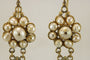 Boucles d'oreilles Boucles d'oreilles en or jaune et perles anciennes 58 Facettes 7702