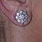 ROSETON Earrings in White Gold and Diamonds 58 Facettes D364209LF