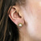 Boucles d'oreilles Boucles d'oreilles perles et turquoises en or jaune 58 Facettes