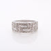 Bague 64 bague en or motif greco avec diamants 58 Facettes E360389A